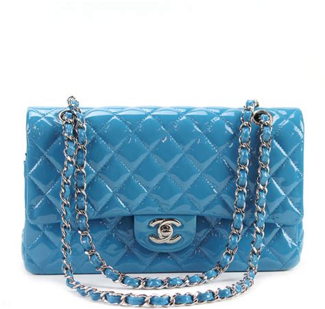 light blue chanel bag|chanel light blue flap bag.